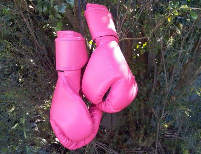 Boxing gloves active voice